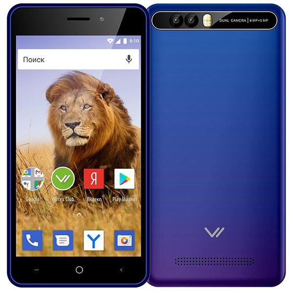 Vertex New Impress Lion Dual Cam Sapphire