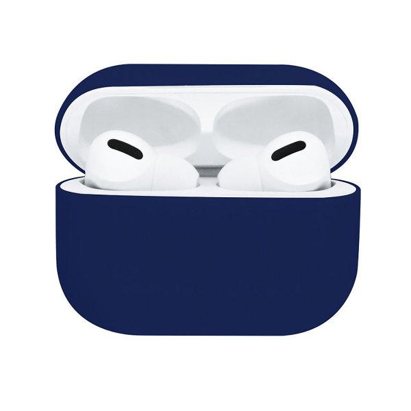 Силиконовый чехол для Apple Airpods Pro TPU Case Синий