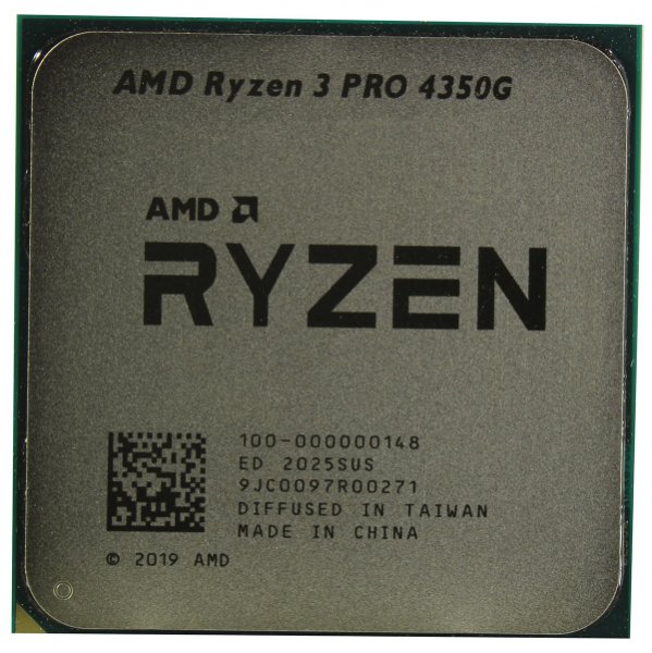 Процессор AMD Ryzen 3 PRO 4350G AM4 (100-000000148) OEM