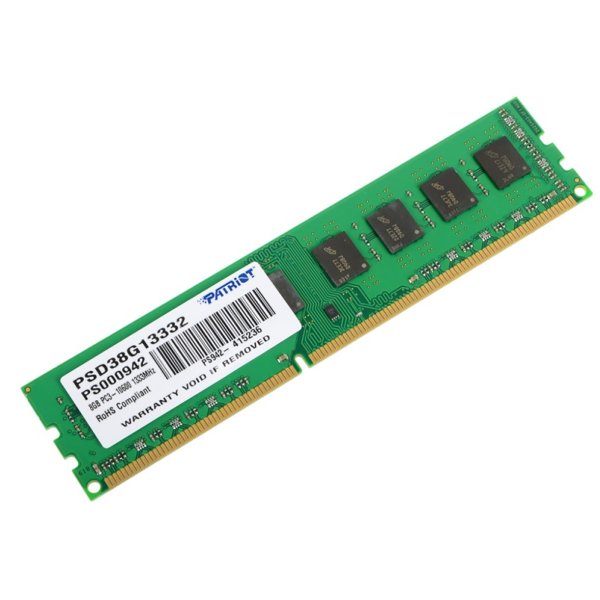 Оперативная память 8Gb 1шт. Patriot PSD38G13332