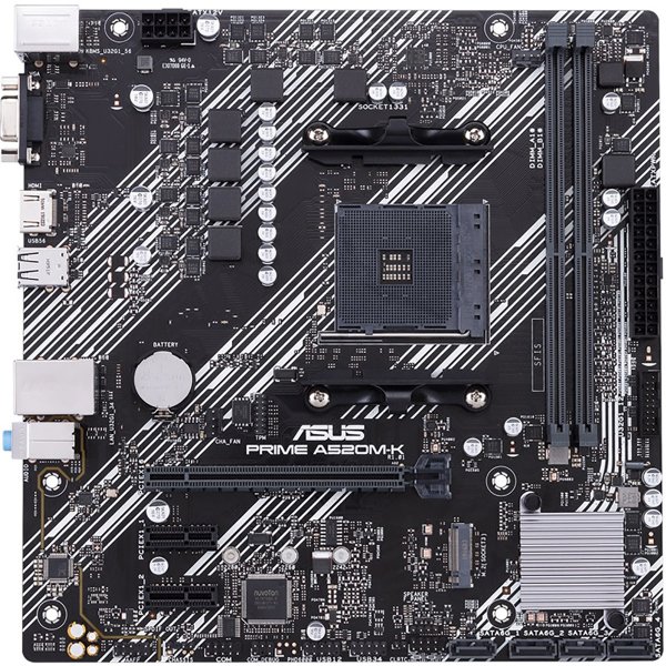 Материнская плата Asus PRIME A520M-K Soc-AM4 (PRIME A520M-K)