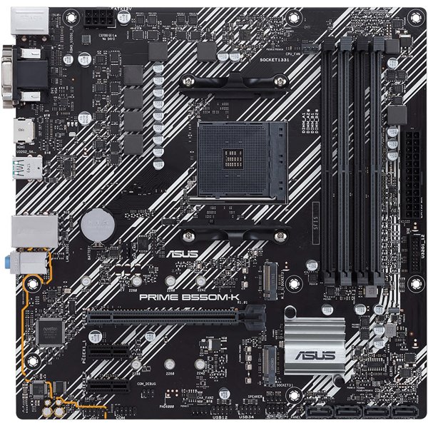 Материнская плата Asus PRIME B550M-K Soc-AM4 (PRIME B550M-K)