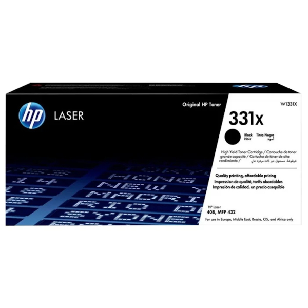 Картридж лазерный HP 331X W1331X черный (15000стр.) для HP Laser 408dn MFP 432fdn