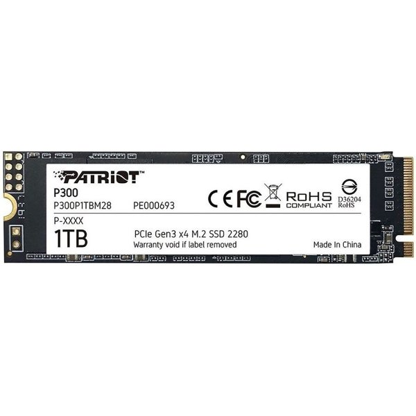 SSD накопитель Patriot P300P1TBM28 1Tb