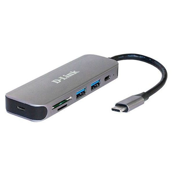 Разветвитель USB D-Link DUB-2325 Черный (DUB-2325/A1A)