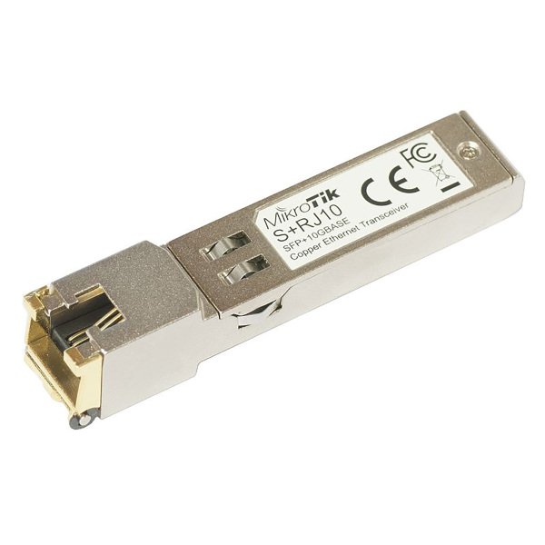 Конвертер MikroTik S+RJ10 SFP+ RJ45