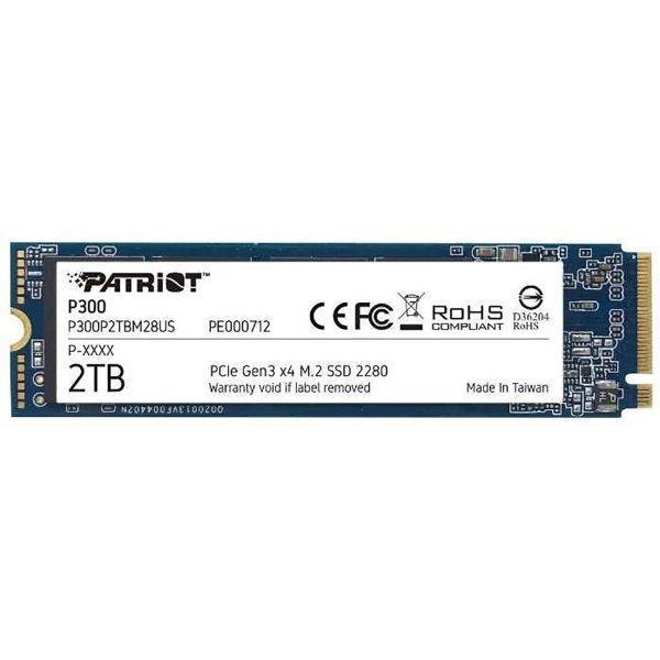 Твердотельный накопитель Patriot 2Tb P300P2TBM28 P300 M.2 2280