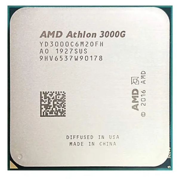 Процессор AMD Athlon 3000G AM4 YD3000C6M2OFH OEM