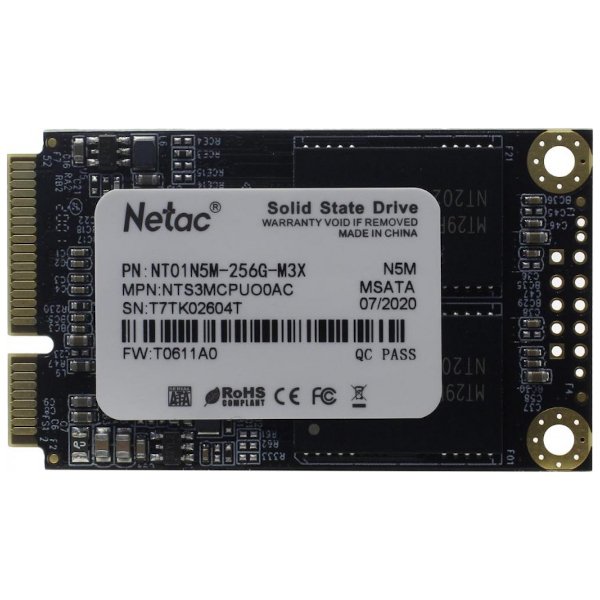 Твердотельный накопитель(SSD) Netac 256Gb NT01N5M-256G-M3X