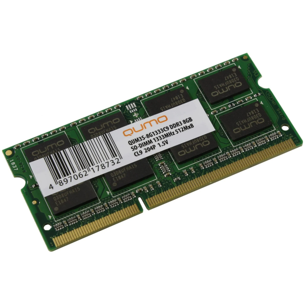 Оперативная память 8Gb DDR3 Qumo QUM3S-8G1333C9