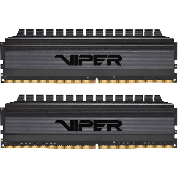 Оперативная память 16Gb (2x8 Гб) DDR4 Patriot Memory VIPER 4 BLACKOUT PVB416G360C8K