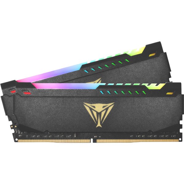 Оперативная память 16Gb (2x8 Гб) DDR4 Patriot Memory VIPER STEEL RGB PVSR416G360C0K