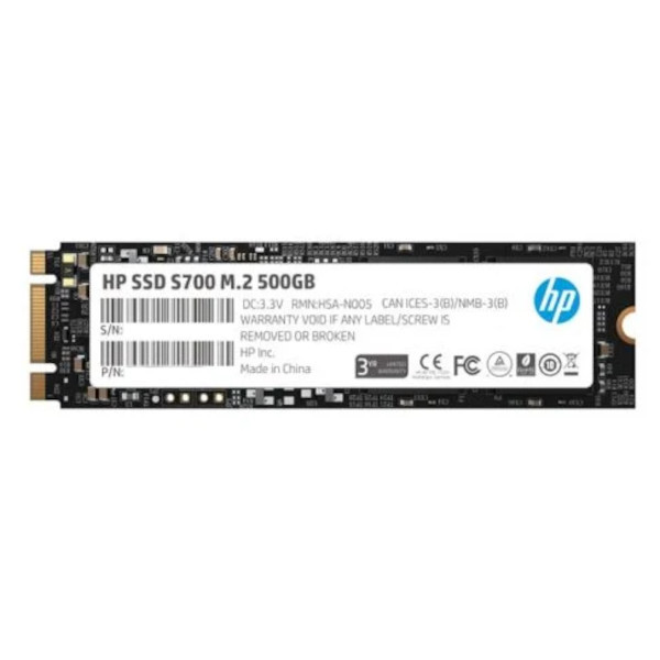 Твердотельный накопитель(SSD) HP S700 500Gb 2LU80AA