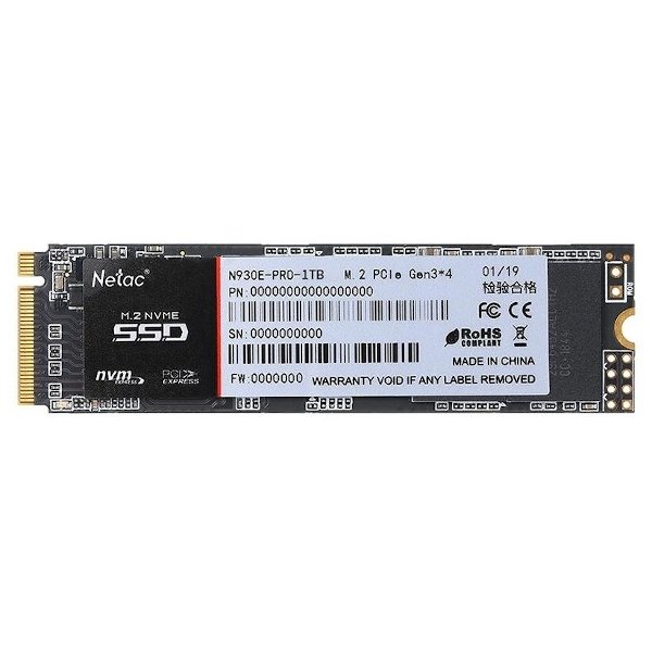 Твердотельный накопитель(SSD) Netac 1000Gb NT01N930E-001T-E4X