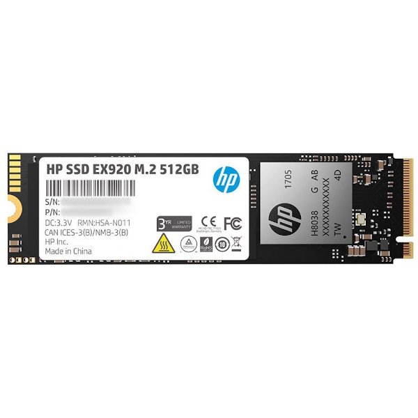 Твердотельный накопитель(SSD) HP EX920 512Gb 2YY46AA