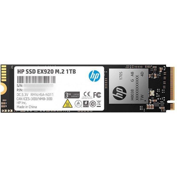 Твердотельный накопитель(SSD) HP EX920 1Tb 2YY47AA