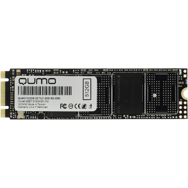 Твердотельный накопитель(SSD) Qumo Novation 512Gb Q3DT-512GAEN-M2