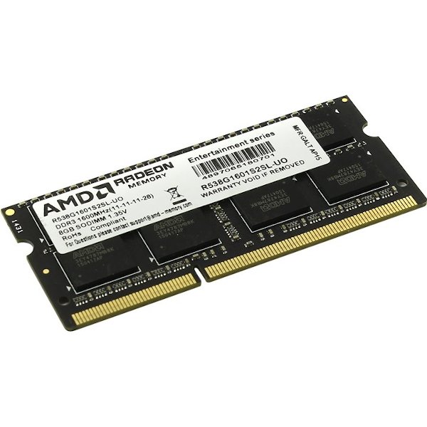 Оперативная память 8Gb DDR3 AMD R538G1601S2SL-UO