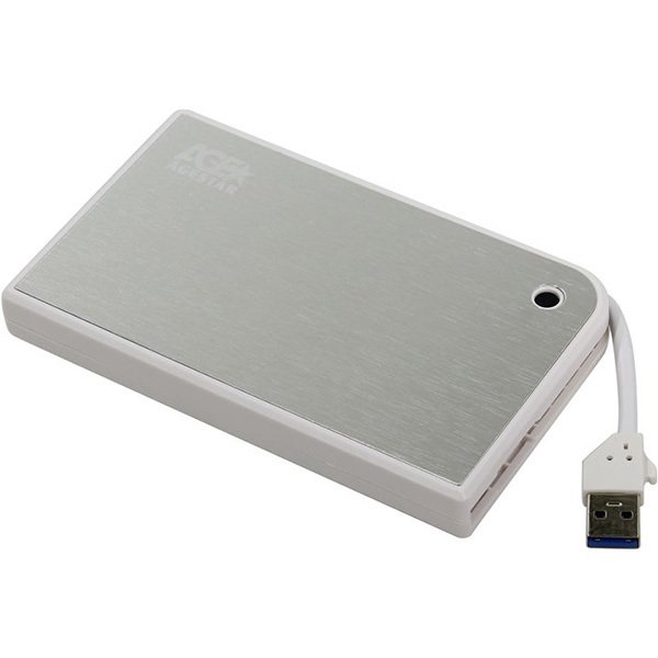 Корпус для HDD SSD Agestar 3UB2A14 WHITE