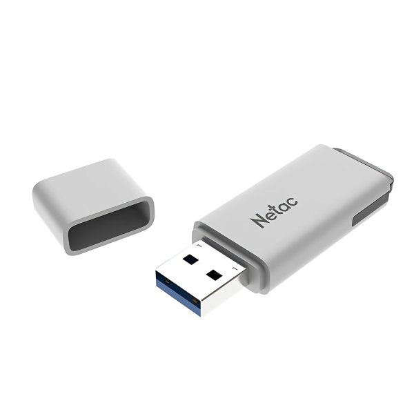 Флешка Netac U185 USB 3 0  NT03U185N-016G-30WH 16Gb Белая