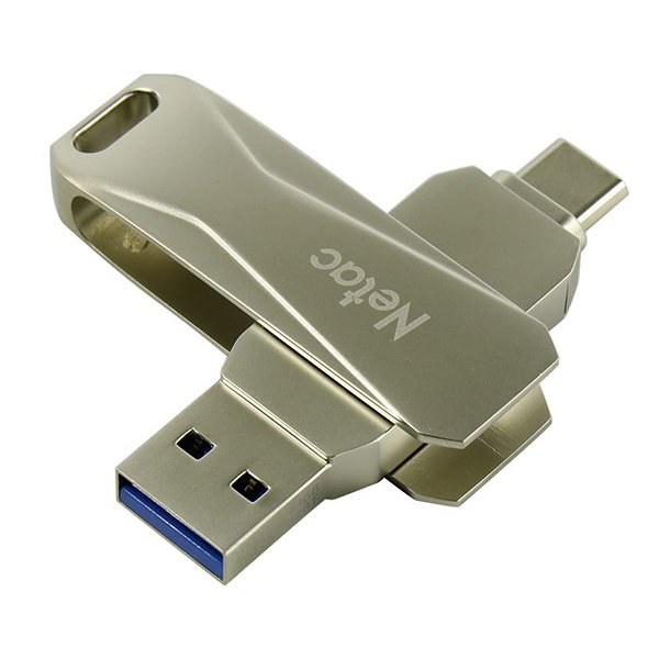 Флешка Netac U782C USB 3 0 NT03U782C-064G-30PN 64Gb Серая