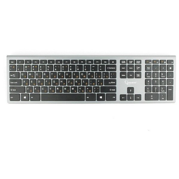 Клавиатура Gembird KBW-1 Silver USB