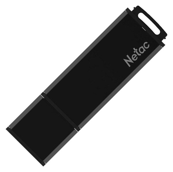 Флешка Netac U351 USB 2.0 NT03U351N-064G-20BK 64Gb Черная