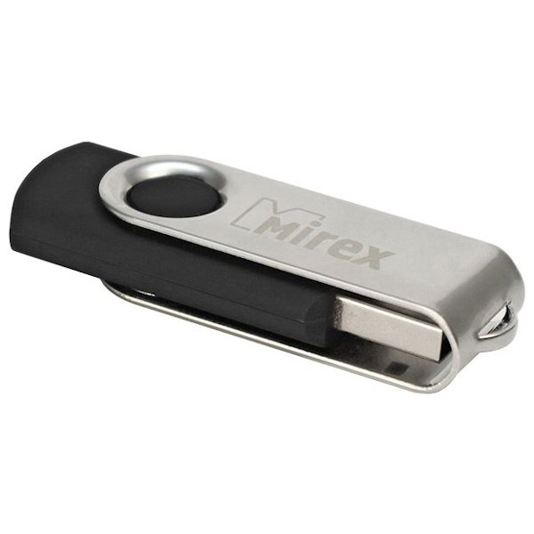 Флешка Mirex Swivel USB 2.0 13600-FMURUS64 64Gb Черная