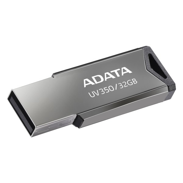 Флешка Adata UV350 USB 3.1 AUV350-32G-RBK 32Gb Серебристая