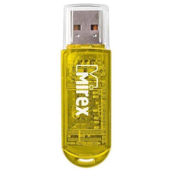 Флешка Mirex Elf USB 2.0 13600-FMUYEL32 32Gb Желтая