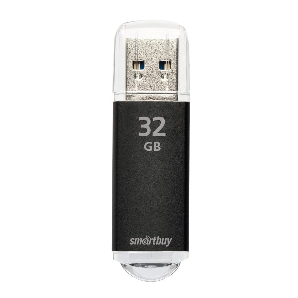 Флешка SmartBuy V-Cut USB 2.0 SB32GBVC-S 32Gb Черная