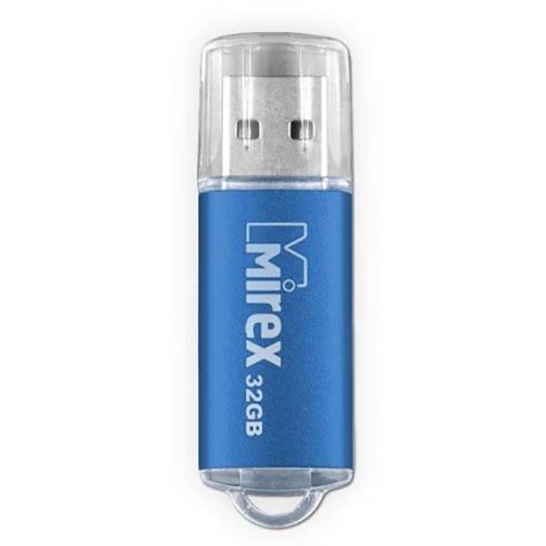 Флешка Mirex Unit 32 Aqua USB 2 0 13600-FMUAQU32 32Gb Синяя