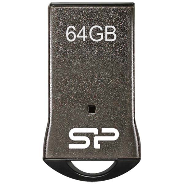 Флешка Silicon Power Touch T01 USB 2 0 SP064GBUF2T01V1K 64Gb Черная