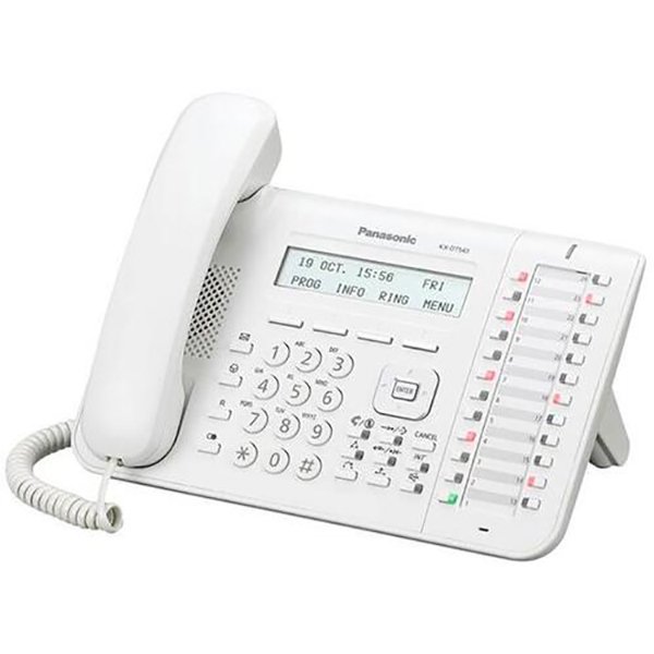 Системный телефон Panasonic KX-DT543RU Белый