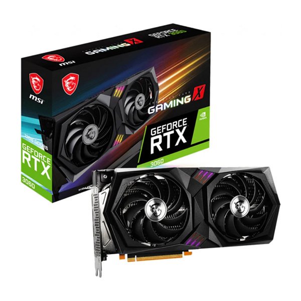 Видеокарта MSI GeForce RTX 3060 GAMING X 12GB