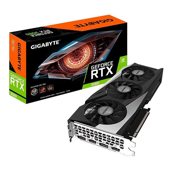 Видеокарта Gigabyte GeForce RTX 3060 GAMING OC 12G N3060GAMING OC-12GD 2.0 LHR