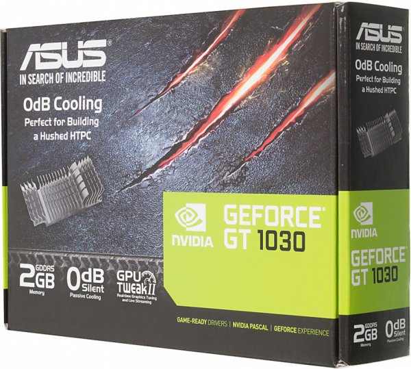 Видеокарта Asus GeForce GT 1030 (GT1030-SL-2G-BRK)