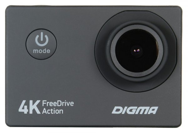 Видеорегистратор Digma FreeDrive Action 4K Черный