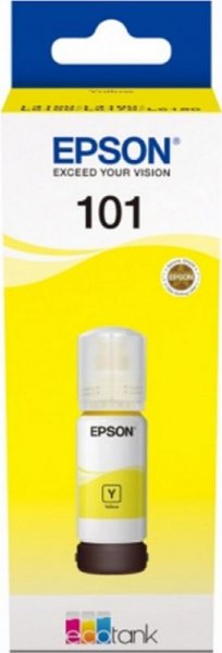 Картридж струйный Epson L101 C13T03V44A желтый (70мл) для Epson L4150 L4160 L6160 L6170 L6190