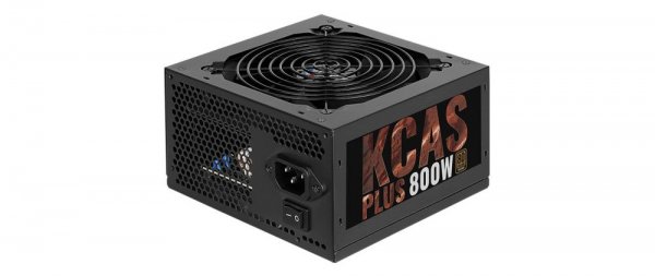 Блок питания ATX 800W Aerocool KCAS PLUS 800 80+ bronze (KCAS-800W PLUS)