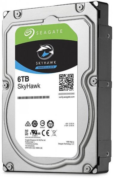 Жесткий диск(HDD) Seagate SkyHawk 6 Tb ST6000VX001