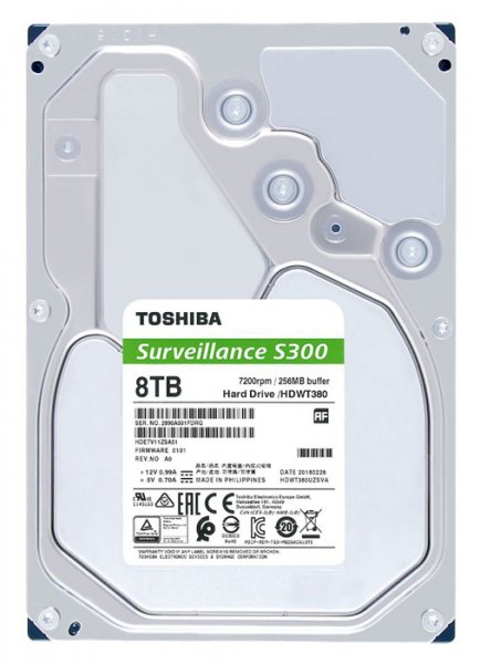 Жесткий диск(HDD) Toshiba 8 Tb HDWT380UZSVA