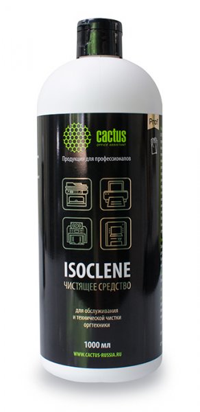 Спирт изопропиловый Cactus CS-ISOCLENE1 для очистки техники