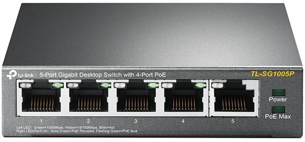 Коммутатор TP-Link TL-SG1005P