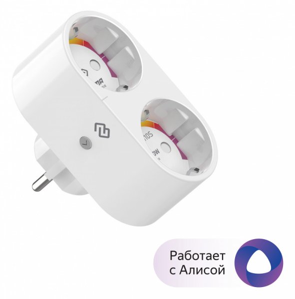 Умная розетка Digma DiPlug 110S EU Wi Fi Белая