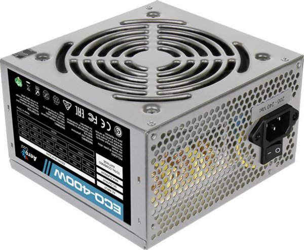 Блок питания ATX 400W AeroCool Eco (ECO-400)