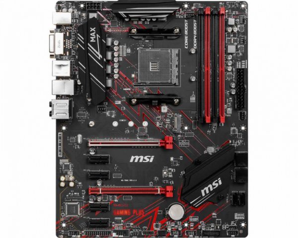 Материнская плата MSI B450 GAMING PLUS MAX Soc-AM4