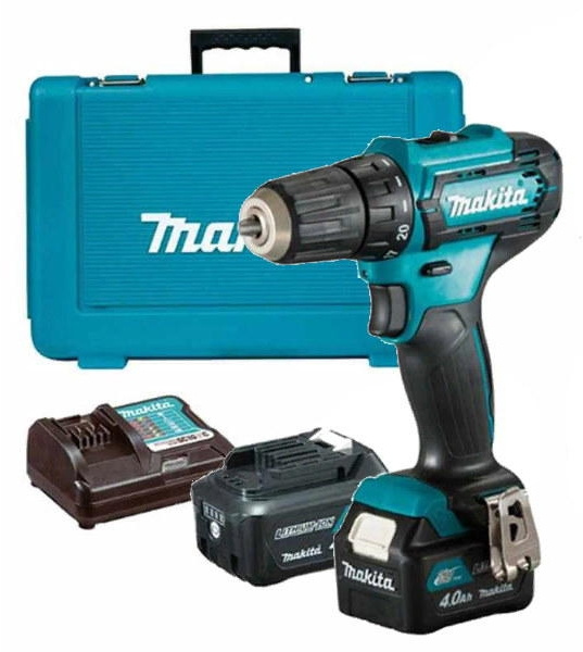 Аккумуляторная дрель-шуруповерт Makita DF333DWME Li-Ion 4.0 Ач 10.8 В х2 кейс 30 Нм