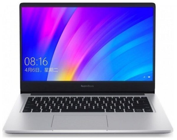 Ноутбук Xiaomi Mi RedmiBook Core i5 10210U 8Gb SSD512Gb NVIDIA GeForce MX250 2Gb 14" IPS FHD (1920x1080) Free DOS silver WiFi BT