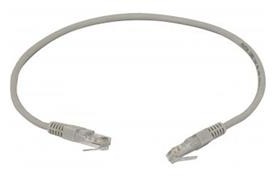 Патч-корд cat5E molded 0.5м серый RJ-45 (m)-RJ-45 (m)